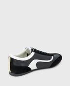 Kenneth Cole Alma Leather Sneakers Black Leather