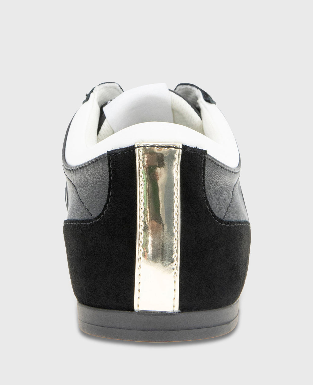 Kenneth Cole Alma Leather Sneakers Black Leather