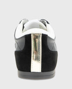 Kenneth Cole Alma Leather Sneakers Black Leather