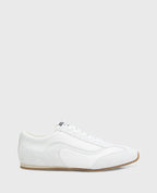 Kenneth Cole Alma Leather Sneakers White Leather