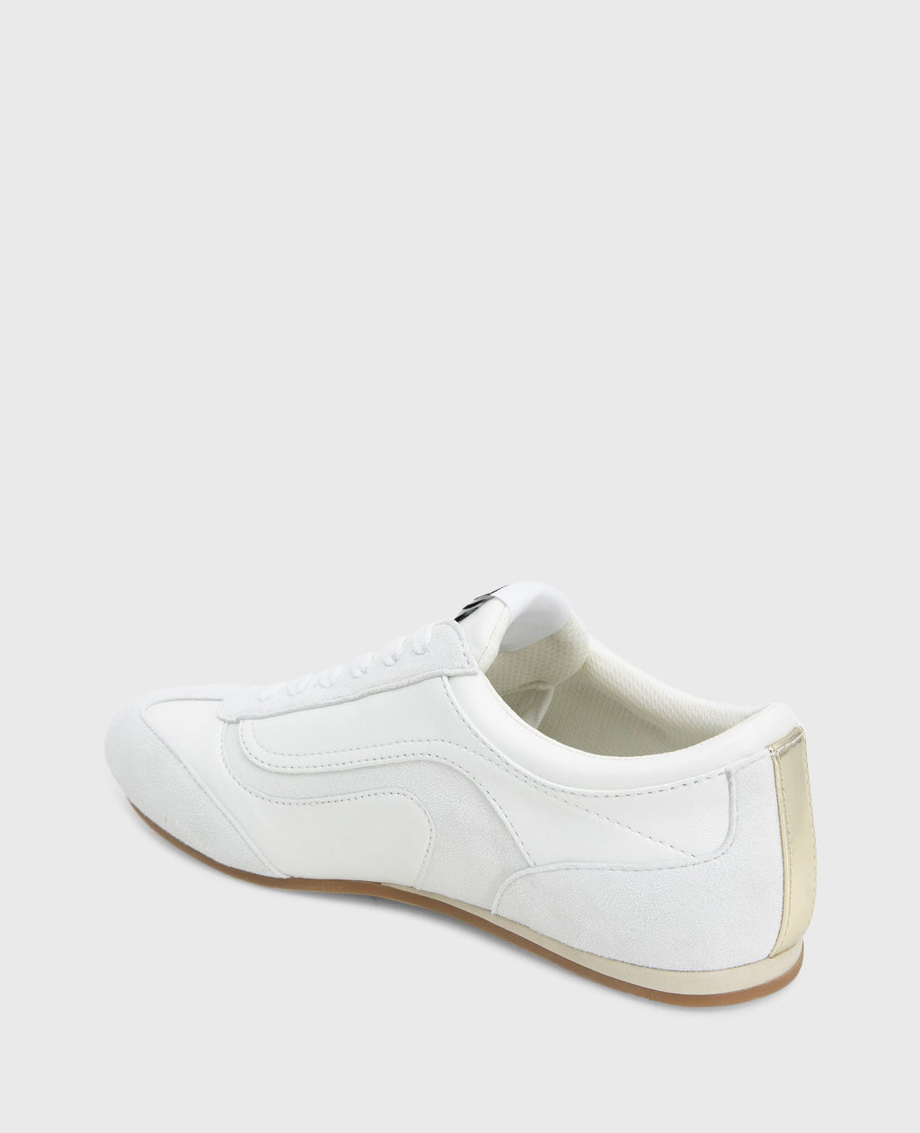 Kenneth Cole Alma Leather Sneakers White Leather