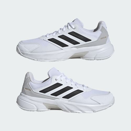 Men's Adidas Courtjam Control 3 Tennis Shoes
