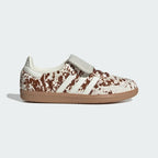 Women's Adidas Cow Print Samba Long Tongue Shoes