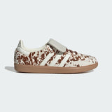 Women's Adidas Cow Print Samba Long Tongue Shoes