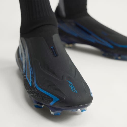 Men's Adidas F50 Hyperfast Elite Laceless Firm Ground Cleats