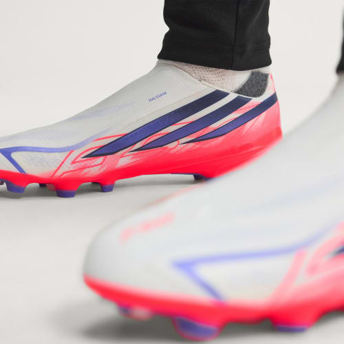 Men's Adidas F50 Hyperfast League Laceless Firm Ground Soccer Cleats
