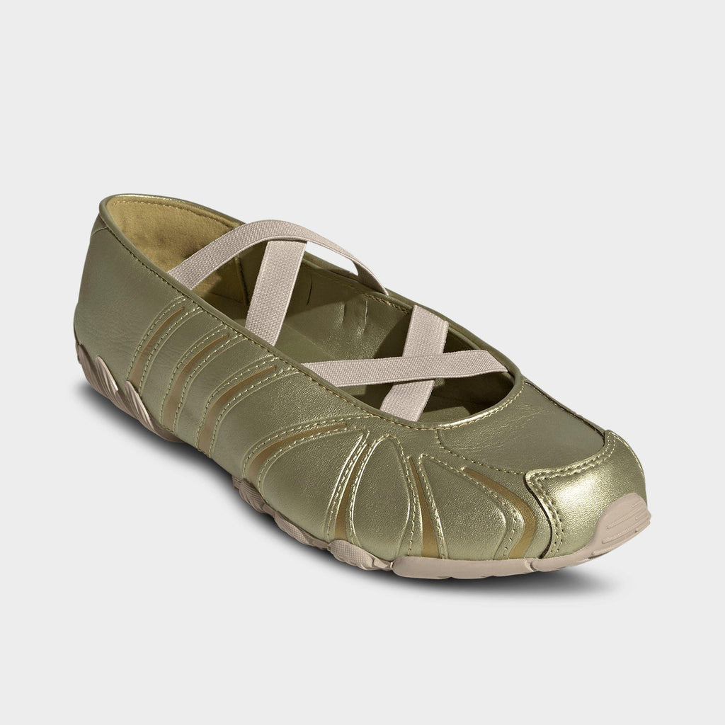 Women's adidas Originals Ghost Sprint Metallic Leather Ballet Shoes