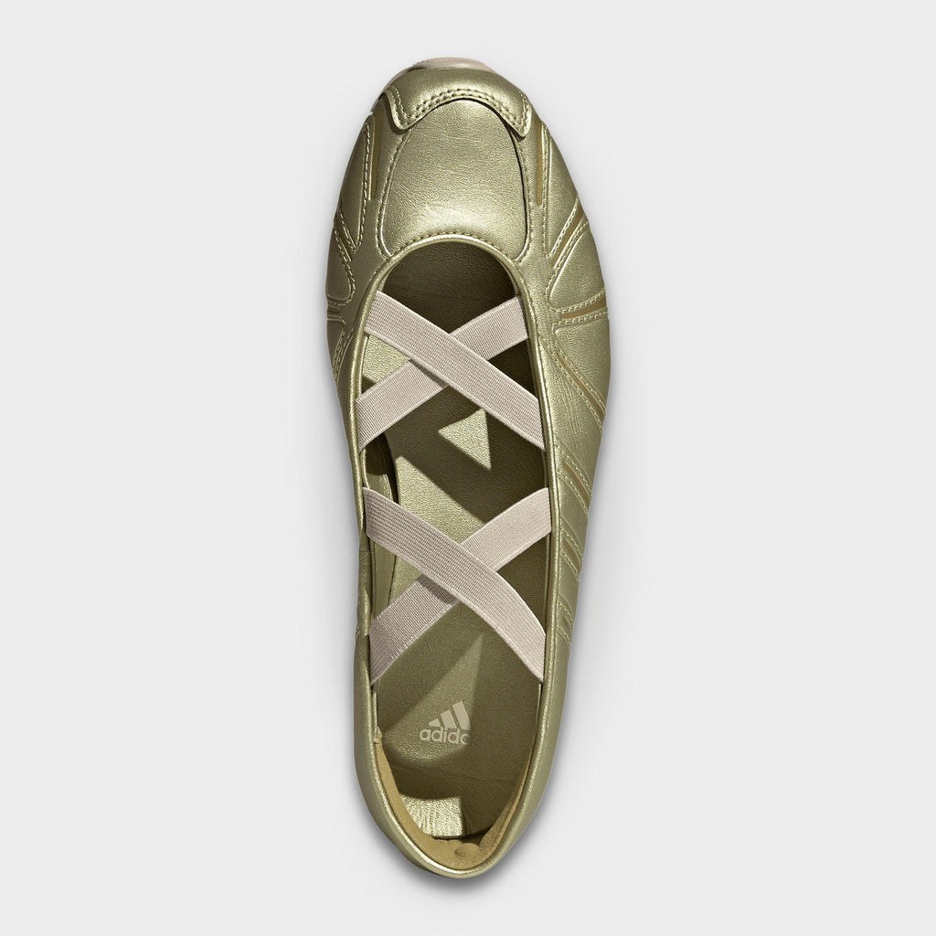 Women's adidas Originals Ghost Sprint Metallic Leather Ballet Shoes
