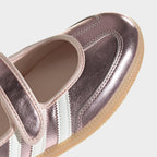 Women's adidas Originals Samba Jane Metallic Leather Casual Shoes