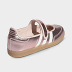 Women's adidas Originals Samba Jane Metallic Leather Casual Shoes