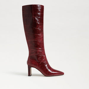 French Merlot Croco Leather