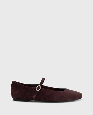 Burgundy Suede