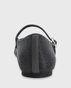 Kenneth Cole Jasper Calf Hair Ballet Flats Charcole Calf Hair