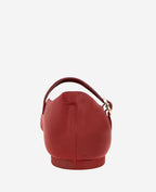 Kenneth Cole Jasper Leather Ballet Flats Rio Red Leather