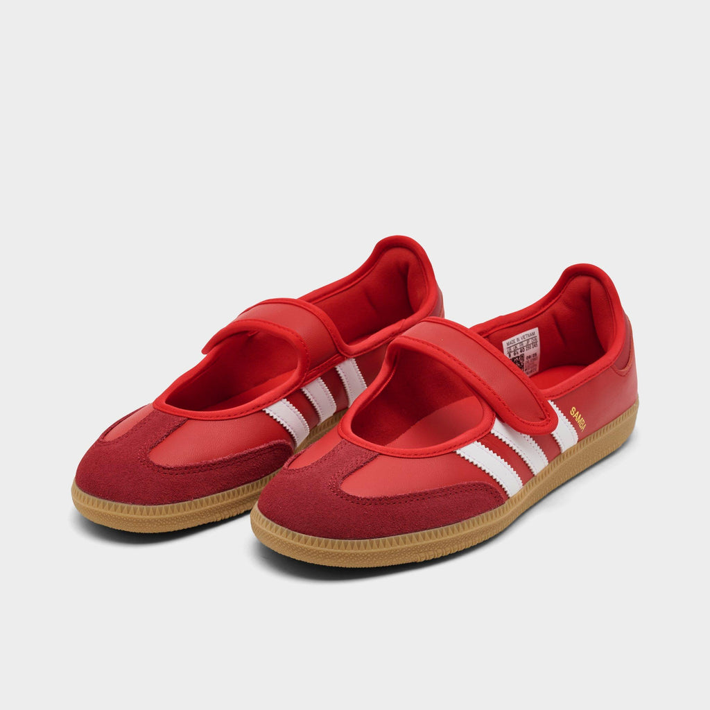 Women's adidas Originals Samba Jane Metallic Leather Casual Shoes