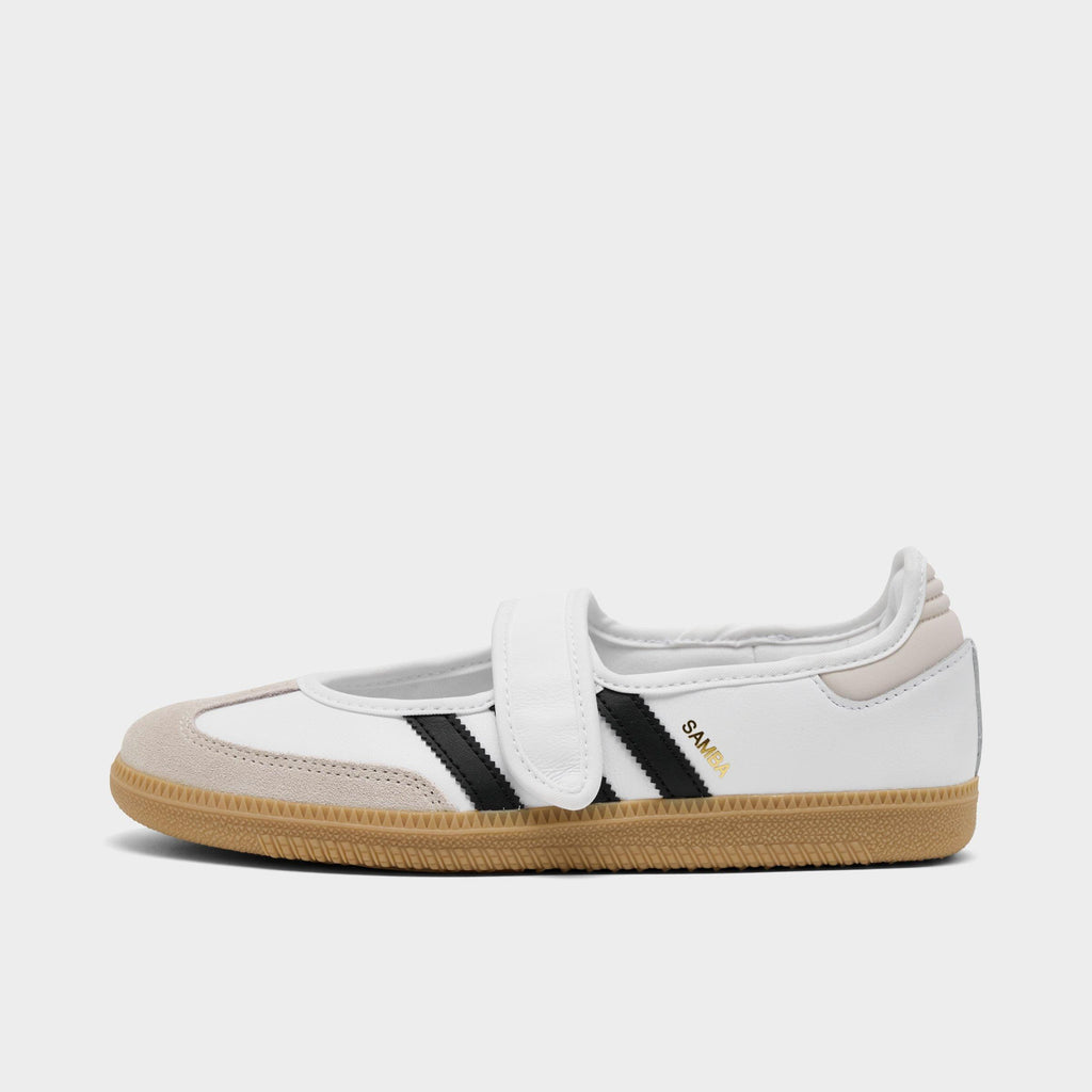 Women's adidas Originals Samba Jane Metallic Leather Casual Shoes