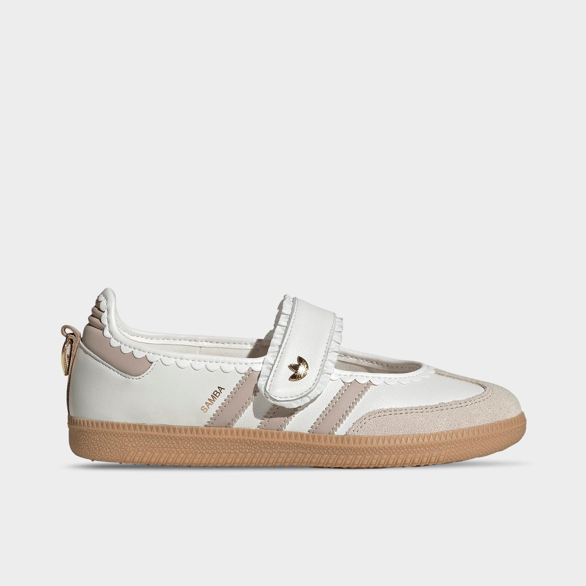 Women's adidas Originals Samba Jane Metallic Leather Casual Shoes