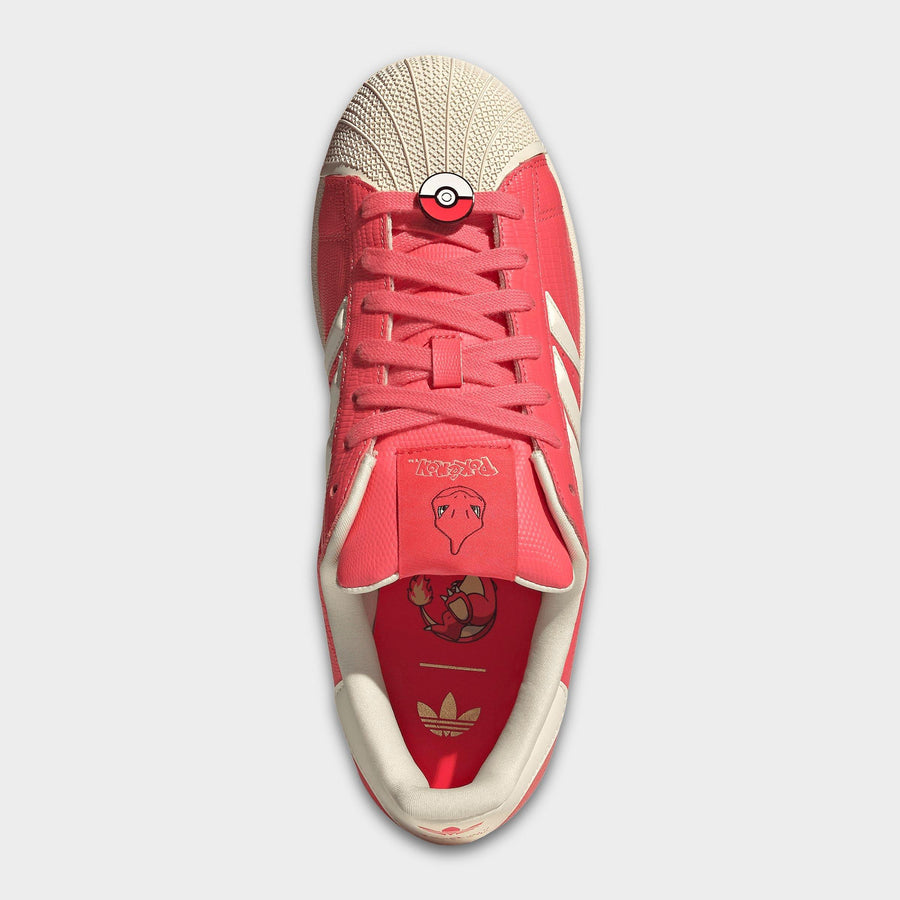 Men's adidas Originals x Pokémon Superstar II Charmeleon Casual Shoes