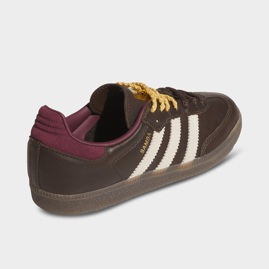 Women's adidas Originals Samba OG Crocodile Patent Leather Casual Shoes
