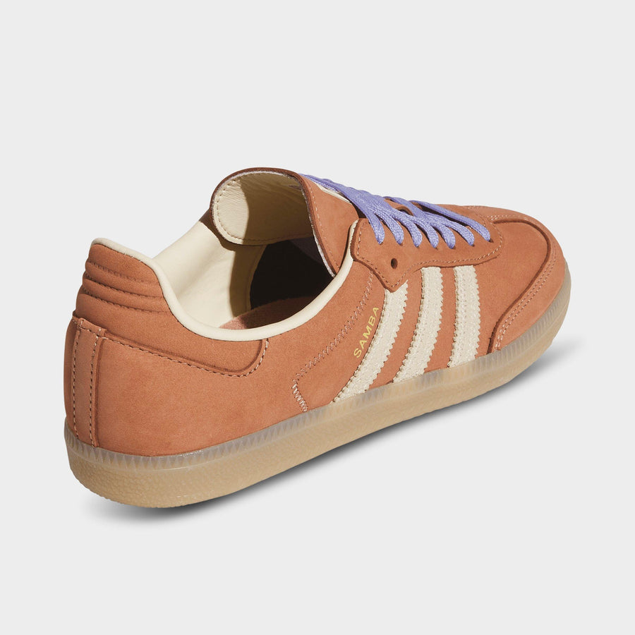 Women's adidas Originals Samba OG Crocodile Patent Leather Casual Shoes