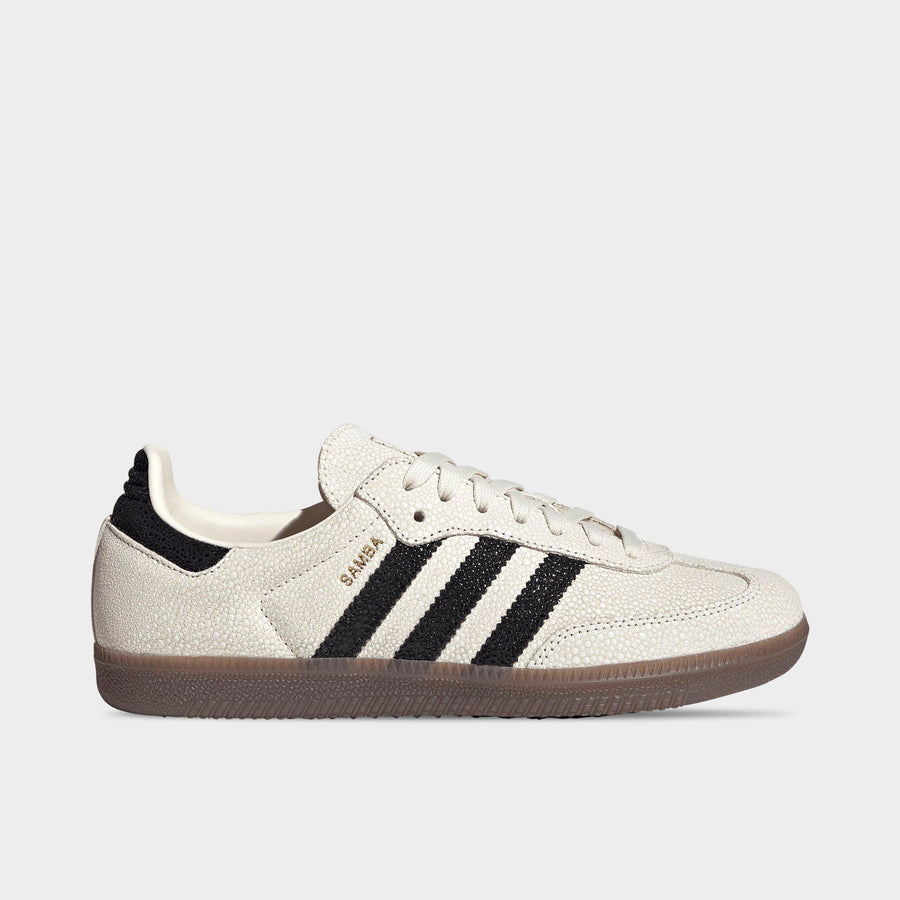 Women's adidas Originals Samba OG Crocodile Patent Leather Casual Shoes