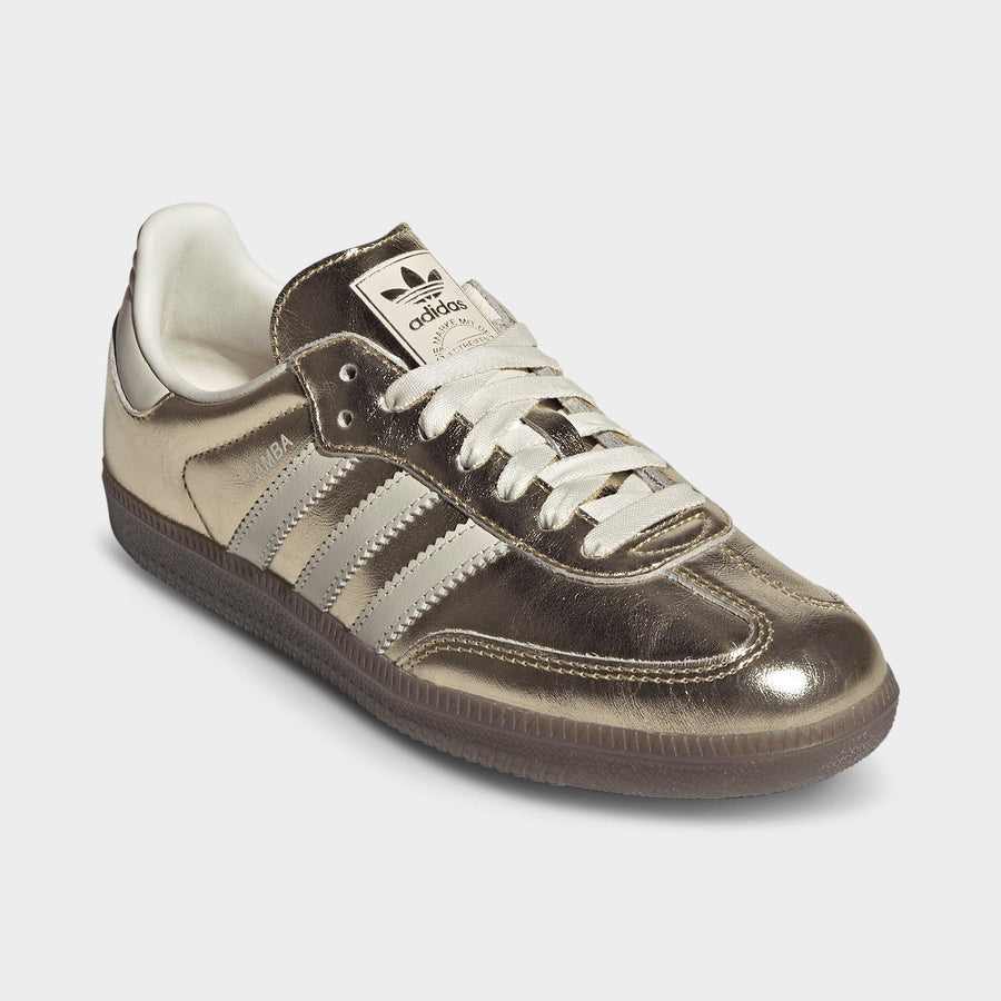 Women's adidas Originals Samba OG Crocodile Patent Leather Casual Shoes