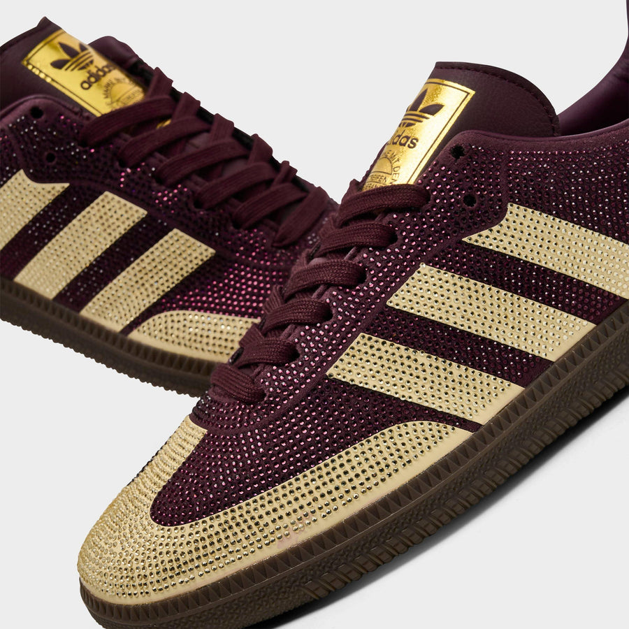 Women's adidas Originals Samba OG Rhinestone Casual Shoes