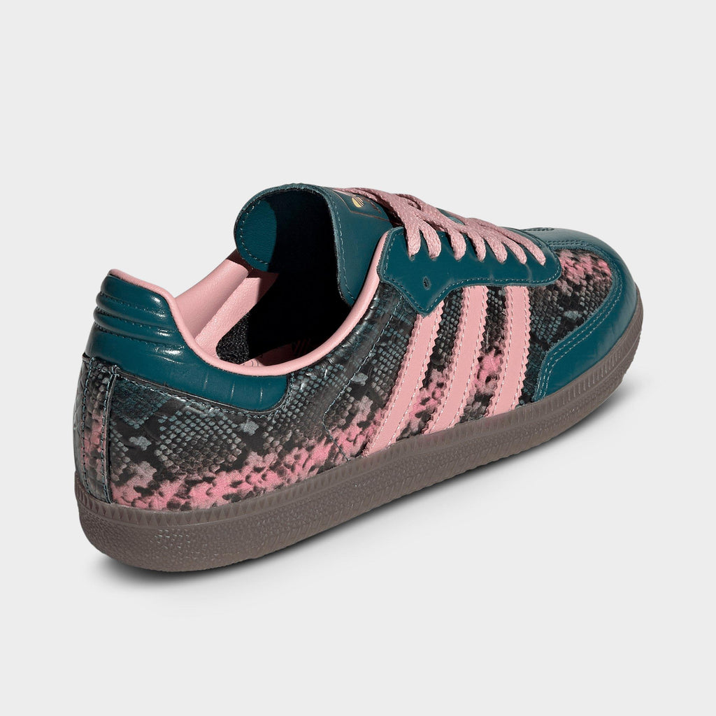 Women's adidas Originals Samba OG Crocodile Patent Leather Casual Shoes