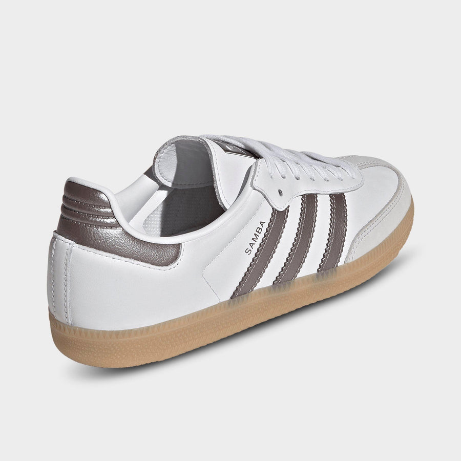 Women's adidas Originals Samba OG Crocodile Patent Leather Casual Shoes
