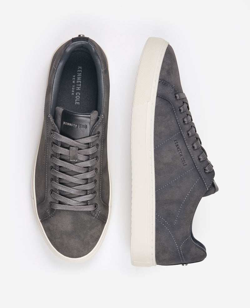 Kenneth Cole Jally Lace-Up Sneakers Charcole