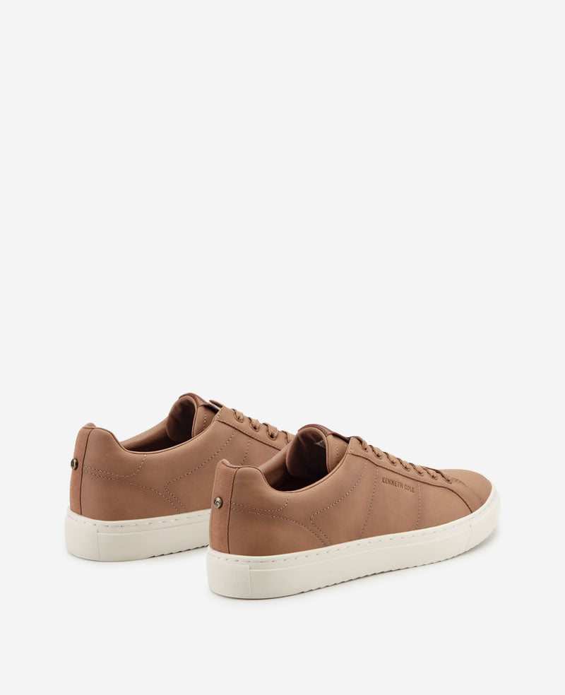 Kenneth Cole Jally Lace-Up Sneakers Tobacco