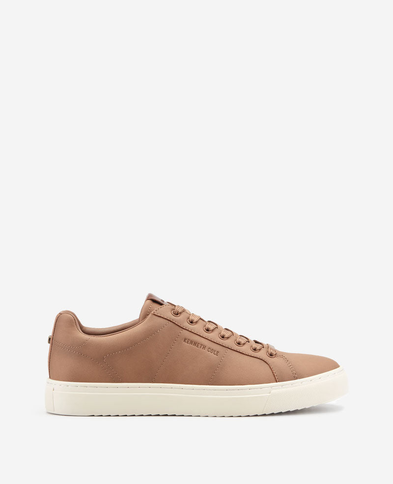 Kenneth Cole Jally Lace-Up Sneakers Tobacco