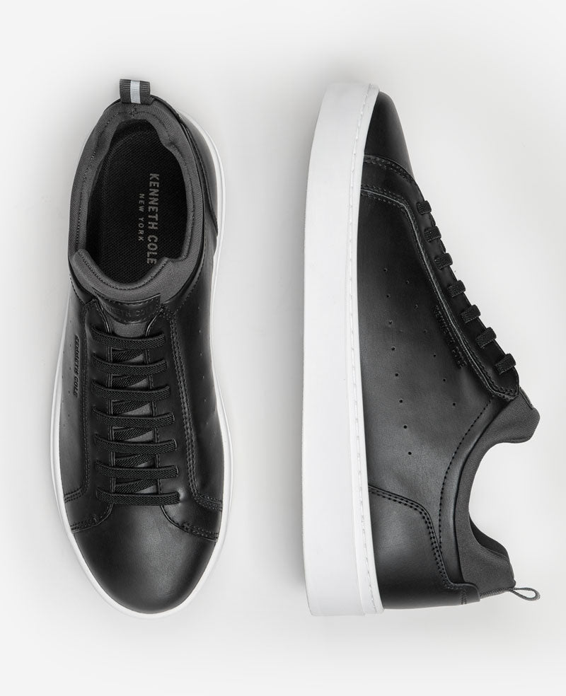 Kenneth Cole Nevel Slip On Sneakers Black/Charcole