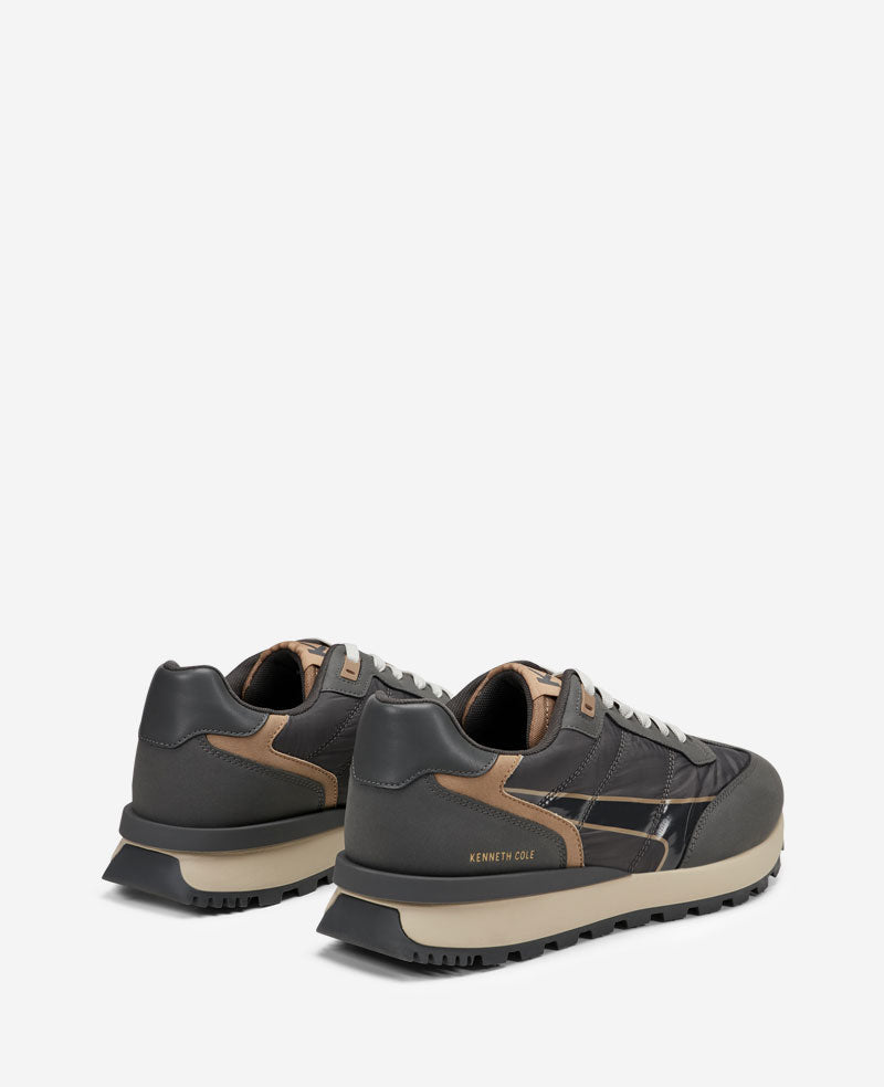 Kenneth Cole Pryor Sneakers Black Oyster