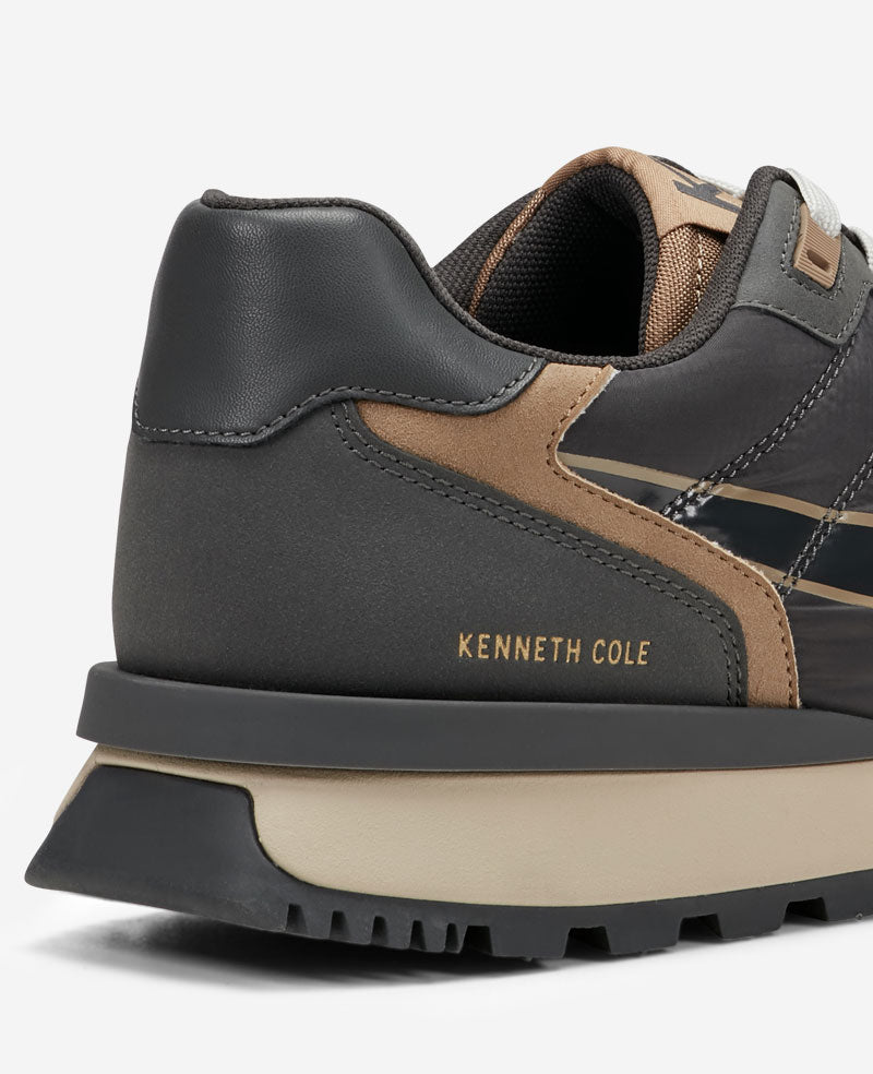 Kenneth Cole Pryor Sneakers Black Oyster