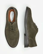 Kenneth Cole Winston Suede Derby Lace Ups Bark Suede