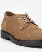 Kenneth Cole Winston Suede Derby Lace Ups Tobacco Suede