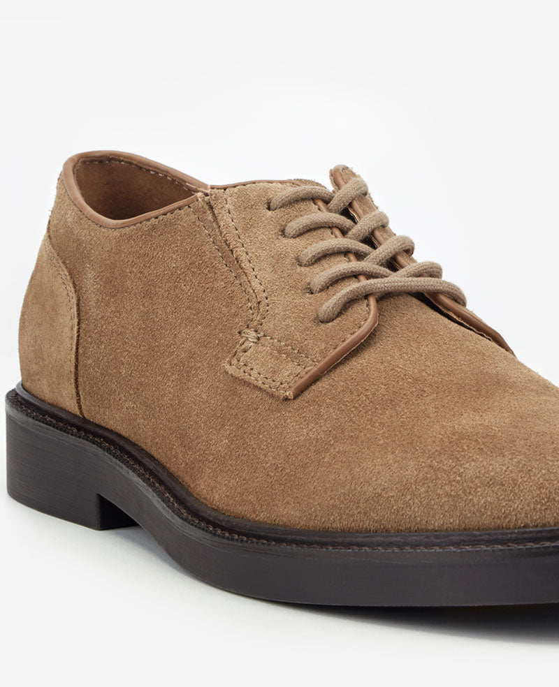 Kenneth Cole Winston Suede Derby Lace Ups Tobacco Suede