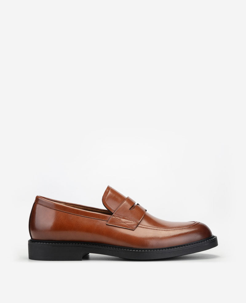 Kenneth Cole Reaction - Anthony Penny Loafers Cognac