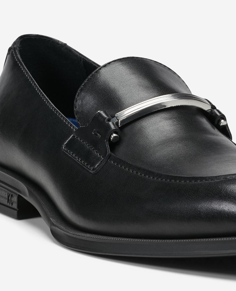 Kenneth Cole Reaction - Armand2 Apron Toe Bit Loafers Black