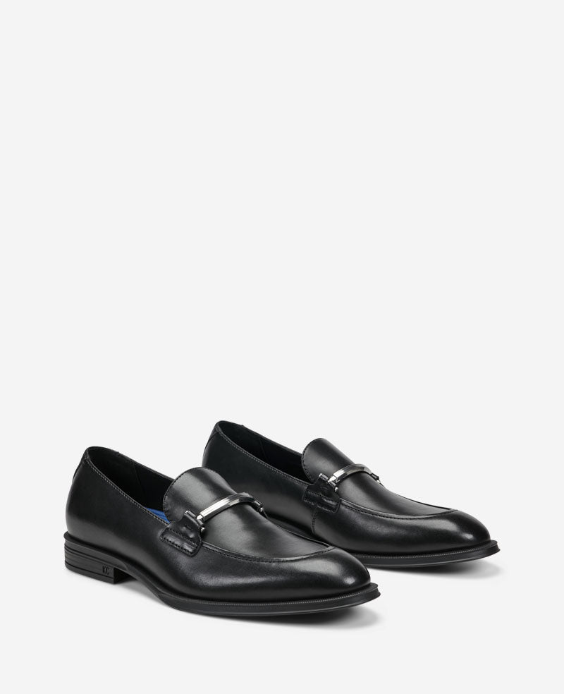 Kenneth Cole Reaction - Armand2 Apron Toe Bit Loafers Black
