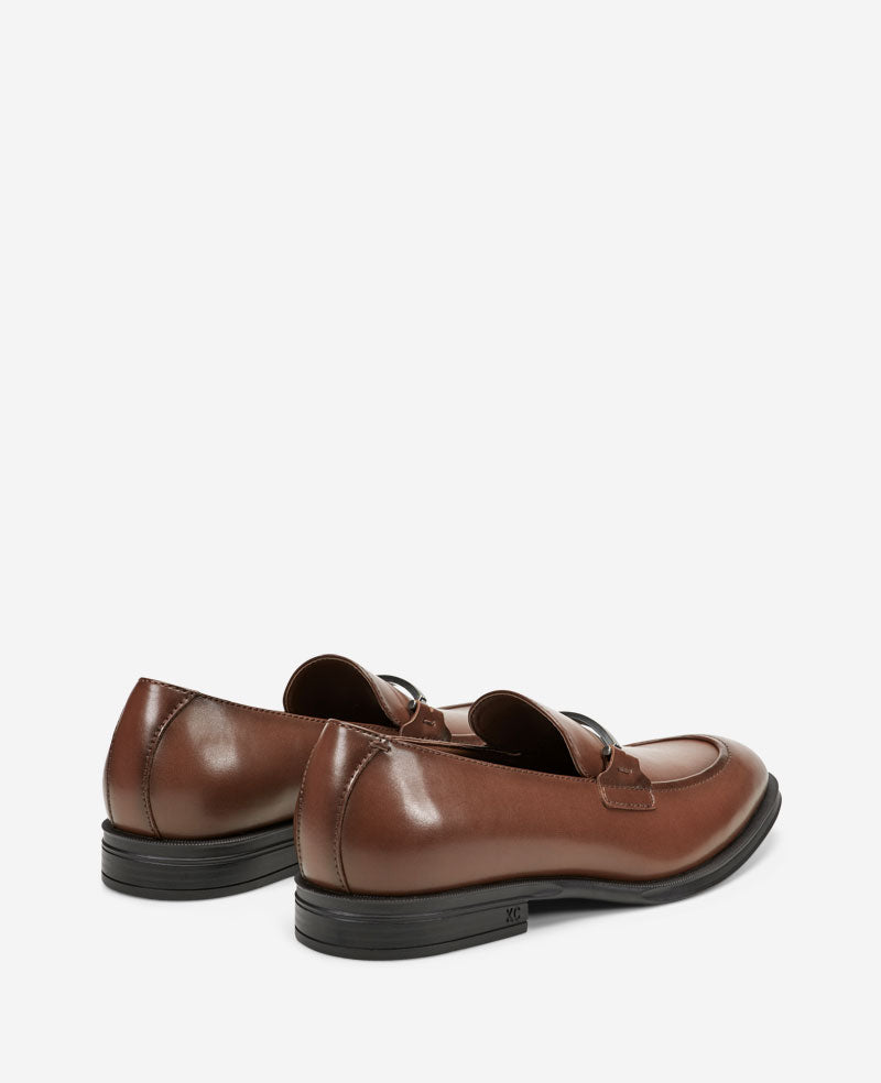 Kenneth Cole Reaction - Armand2 Apron Toe Bit Loafers Cognac