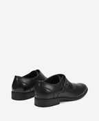 Kenneth Cole Reaction - Cheer Brogue Single Monk Straps Black