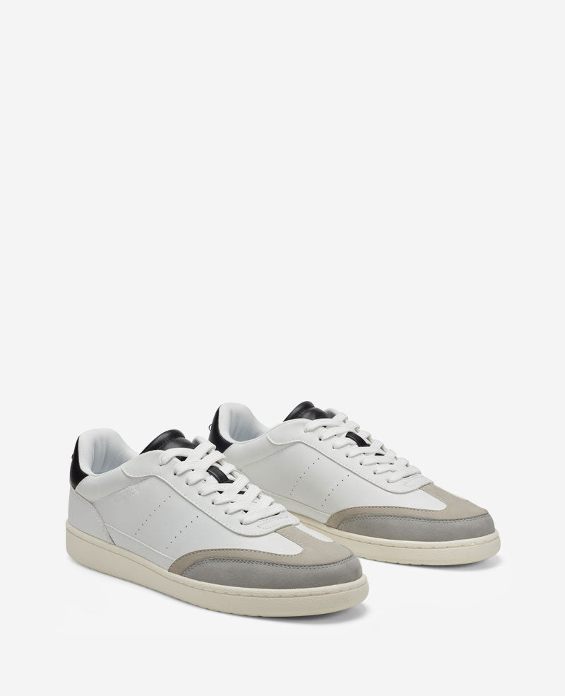 Kenneth Cole Reaction - Elliot Sneakers White/Lt Grey/Ultimate Grey/Black