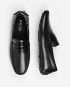 Kenneth Cole Reaction - Sergio Penny Driving Loafers Black