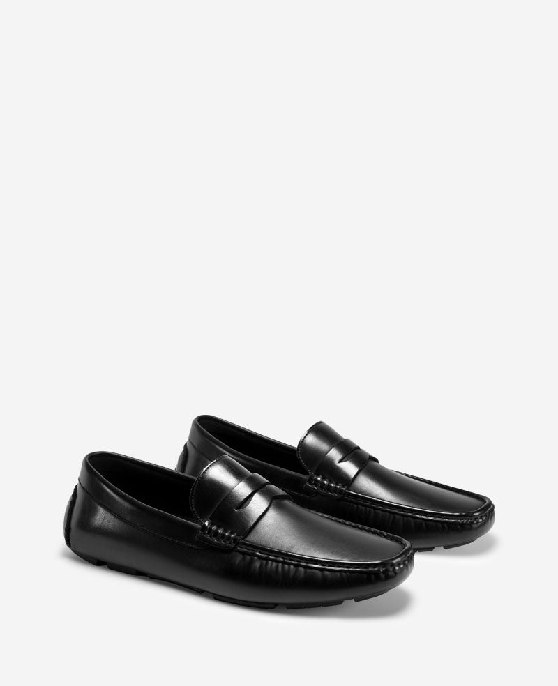 Kenneth Cole Reaction - Sergio Penny Driving Loafers Black
