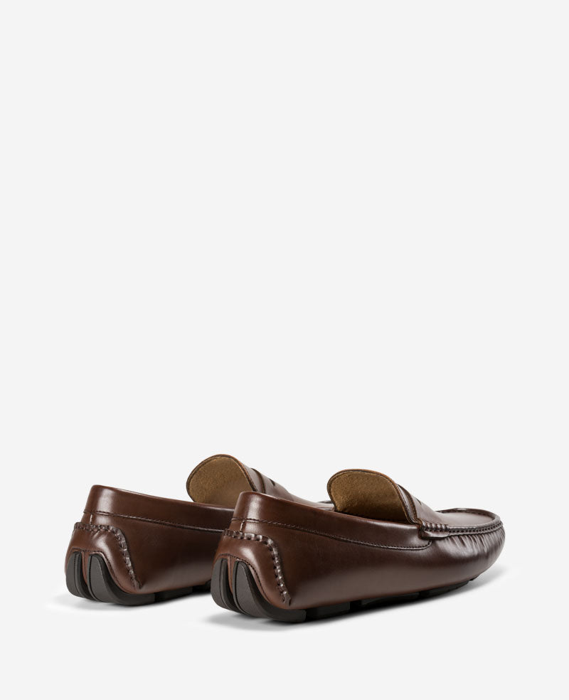 Kenneth Cole Reaction - Sergio Penny Driving Loafers Mid Brown
