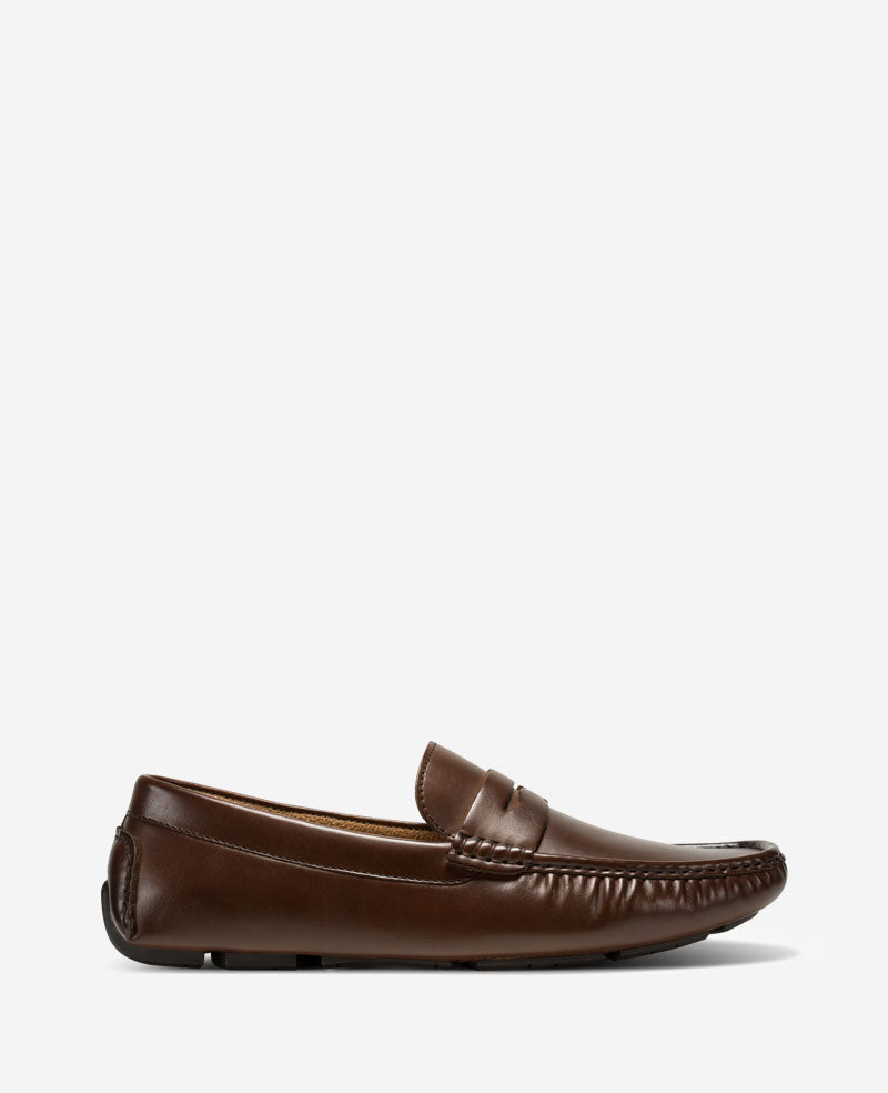 Kenneth Cole Reaction - Sergio Penny Driving Loafers Mid Brown