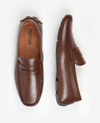Kenneth Cole Reaction - Sergio Penny Driving Loafers Mid Brown