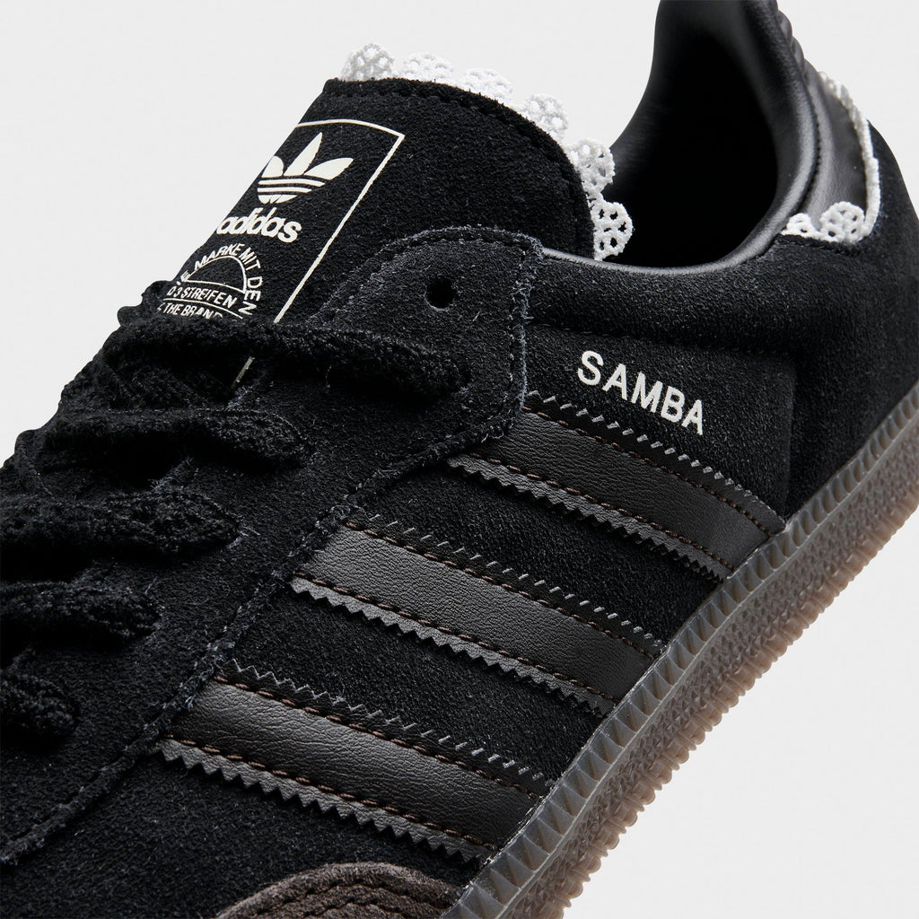 Women's adidas Originals Samba OG Crocodile Patent Leather Casual Shoes